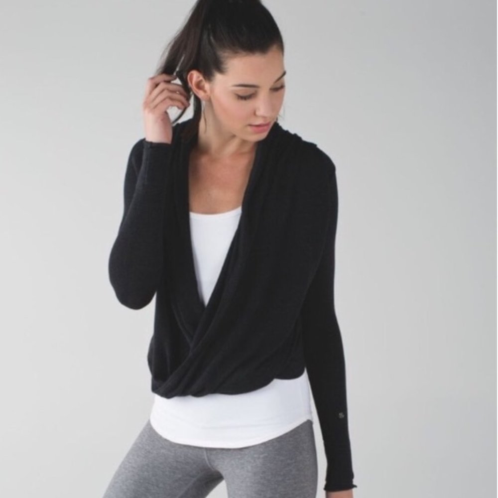 Lulu lemon pullover twist cardigan